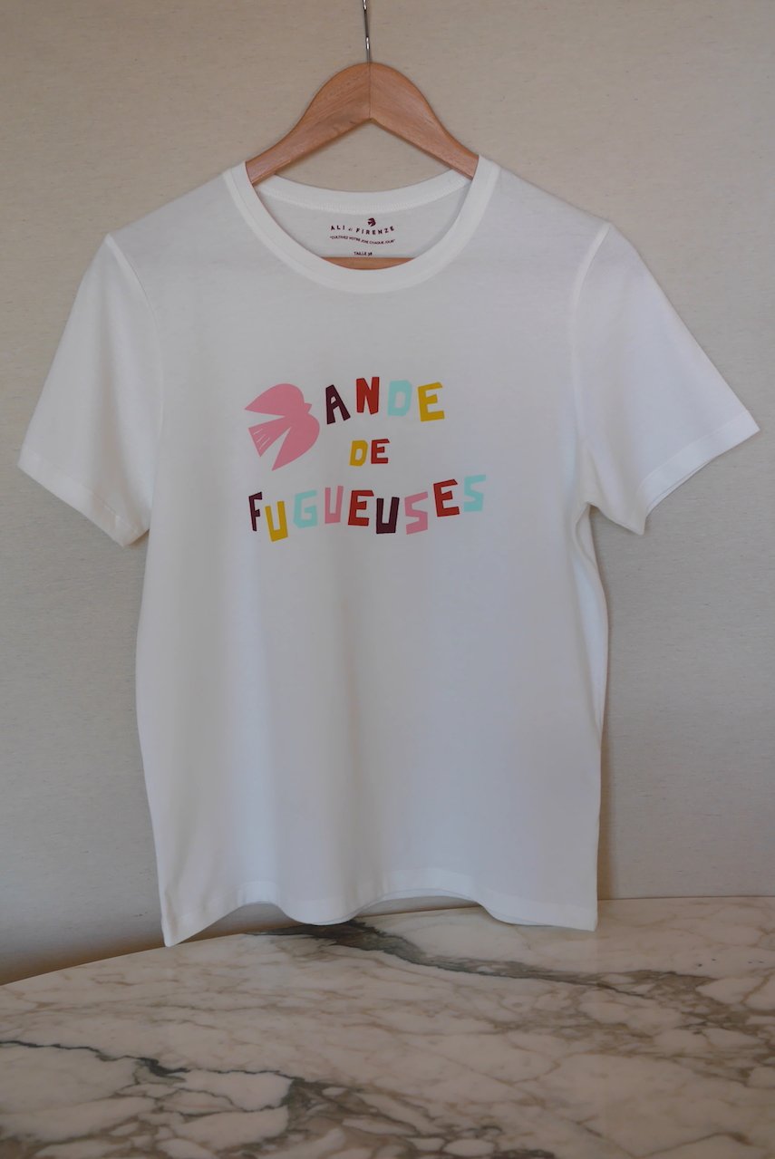 DUO Livre « L'Appel de la fugue » et tee-shirt « Bande de Fugueuses »
