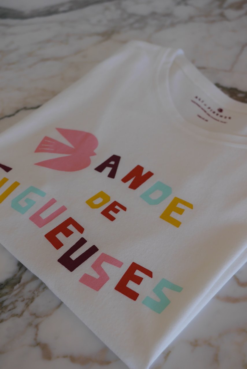DUO Carnet de Fugue et tee-shirt « Bande de fugueuses »